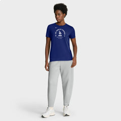 Los Angeles Dodgers Nike Women's Authentic Collection Early Work Tri-Blend Dri-FIT T-Shirt for sale