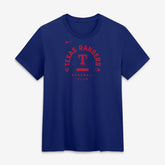 Texas Rangers Nike Women's Authentic Collection Early Work Tri-Blend Dri-FIT T-Shirt discount