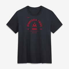 Minnesota Twins Nike Women's Authentic Collection Early Work Tri-Blend Dri-FIT T-Shirt On Sale