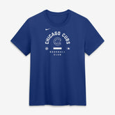 Chicago Cubs Nike Women's Authentic Collection Early Work Tri-Blend Dri-FIT T-Shirt Sale