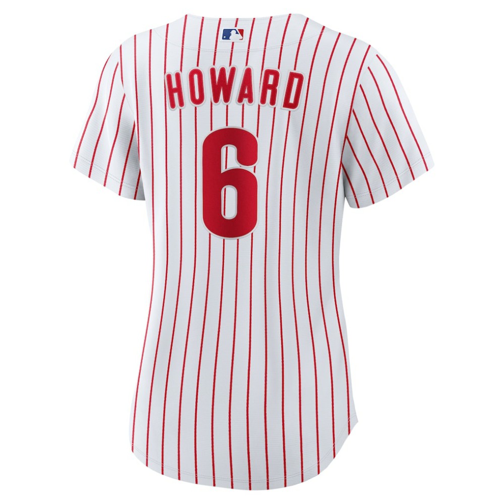 Ryan Howard Philadelphia Phillies Nike Women's Replica Jersey - White | MLB Jerseys
