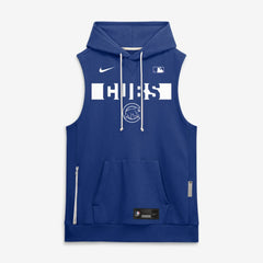 Chicago Cubs Nike Authentic Collection Standard Issue Dri-FIT Sleeveless Hoodie Sale