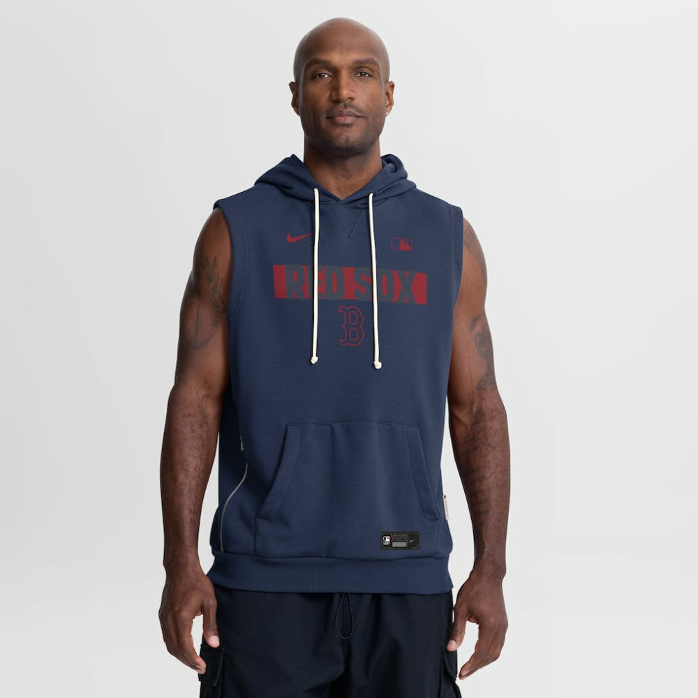 Boston Red Sox Nike Authentic Collection Standard Issue Dri-FIT Sleeveless Hoodie for sale