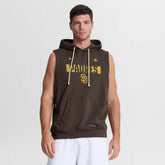San Diego Padres Nike Authentic Collection Standard Issue Dri-FIT Sleeveless Hoodie Lifestyle