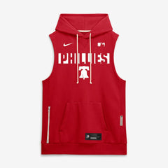 Philadelphia Phillies Nike Authentic Collection Standard Issue Dri-FIT Sleeveless Hoodie Online