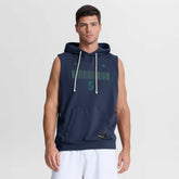 Seattle Mariners Nike Authentic Collection Standard Issue Dri-FIT Sleeveless Hoodie Clearance