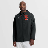 San Francisco Giants Nike Authentic Collection Raglan Therma-FIT Full-Zip Hooded Jacket On Sale