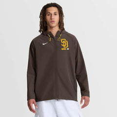 San Diego Padres Nike Authentic Collection Raglan Therma-FIT Full-Zip Hooded Jacket Near Me