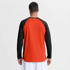 Baltimore Orioles Nike Authentic Collection Raglan Dri-FIT Sweatshirt Lifestyle