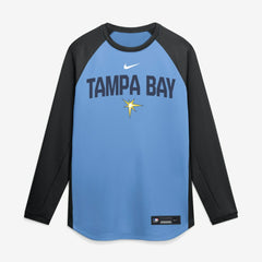 Tampa Bay Rays Nike Authentic Collection Raglan Dri-FIT Sweatshirt Clearance