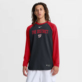 Washington Nationals Nike Authentic Collection Raglan Dri-FIT Sweatshirt Near Me