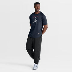 Atlanta Braves Nike Authentic Collection Batting Practice Pre-Game Raglan Dri-FIT Top discount