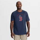 Boston Red Sox Nike Authentic Collection Batting Practice Pre-Game Raglan Dri-FIT Top Online