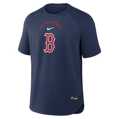 Boston Red Sox Nike Authentic Collection Batting Practice Pre-Game Raglan Dri-FIT Top Online