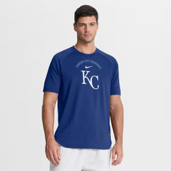 Kansas City Royals Nike Authentic Collection Batting Practice Pre-Game Raglan Dri-FIT Top Clearance