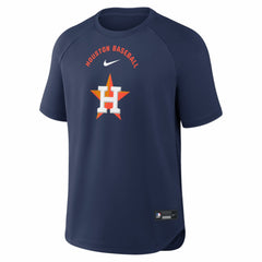 Houston Astros Nike Authentic Collection Batting Practice Pre-Game Raglan Dri-FIT Top Sale