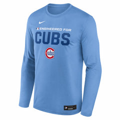 Chicago Cubs Nike Authentic Collection Legend Dri-FIT Long Sleeve T-Shirt for sale