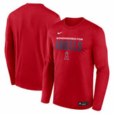 Los Angeles Angels Nike Authentic Collection Legend Dri-FIT Long Sleeve T-Shirt for sale