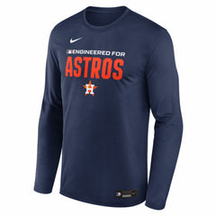 Houston Astros Nike Authentic Collection Legend Dri-FIT Long Sleeve T-Shirt Clearance