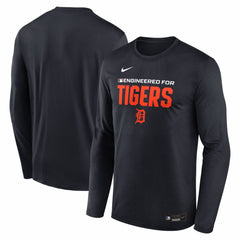 Detroit Tigers Nike Authentic Collection Legend Dri-FIT Long Sleeve T-Shirt Lifestyle