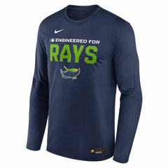 Tampa Bay Rays Nike Authentic Collection Legend Dri-FIT Long Sleeve T-Shirt Sale