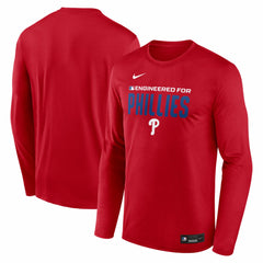 Philadelphia Phillies Nike Authentic Collection Legend Dri-FIT Long Sleeve T-Shirt Near Me