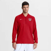 Washington Nationals Nike Authentic Collection Dri-FIT Raglan Half-Zip Pullover Sale
