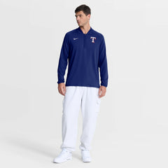 Texas Rangers Nike Authentic Collection Dri-FIT Raglan Half-Zip Pullover Sale