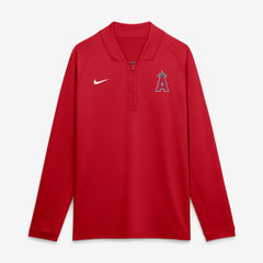 Los Angeles Angels Nike Authentic Collection Dri-FIT Raglan Half-Zip Pullover for sale