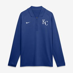 Kansas City Royals Nike Authentic Collection Dri-FIT Raglan Half-Zip Pullover for sale