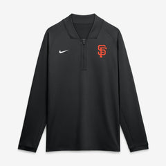 San Francisco Giants Nike Authentic Collection Dri-FIT Raglan Half-Zip Pullover Lifestyle