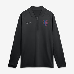 New York Mets Nike Authentic Collection Dri-FIT Raglan Half-Zip Pullover discount