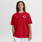 Cincinnati Reds Nike Authentic Collection Dri-FIT Quarter-Zip Windshirt Clearance