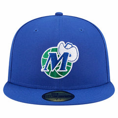 New Era - Dallas Mavericks Core Logo 59FIFTY Fitted Hat - Blue
