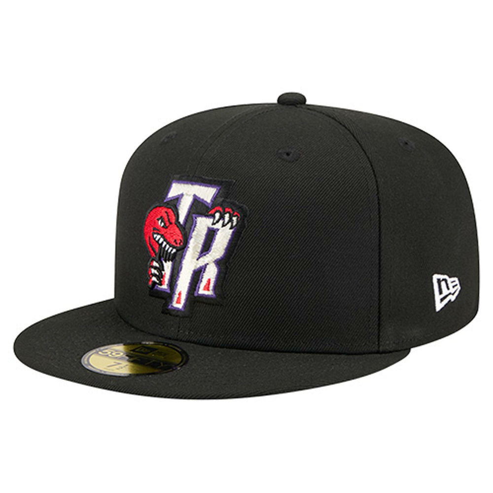 New Era - Toronto Raptors Core Logo 59FIFTY Fitted Hat - Black