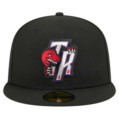 New Era - Toronto Raptors Core Logo 59FIFTY Fitted Hat - Black