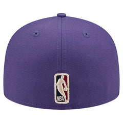 New Era - Utah Jazz Core Logo 59FIFTY Fitted Hat - Purple