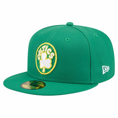 New Era - Boston Celtics Core Logo 59FIFTY Fitted Hat - Kelly Green