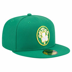 New Era - Boston Celtics Core Logo 59FIFTY Fitted Hat - Kelly Green