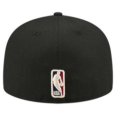 New Era - Miami Heat Core Logo 59FIFTY Fitted Hat - Black
