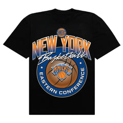 NBA - New York Knicks Authmade Basketball Mesh Premium T-Shirt - Black