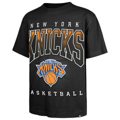 47 brand - New York Knicks '47 Afterhours Foundation Premium Heavyweight T-Shirt - Black