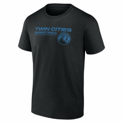 NBA - Minnesota Timberwolves Steadfast Effort T-Shirt - Black