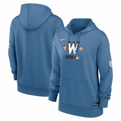 Washington Nationals Nike Women's Authentic Collection City Connect Therma Hoodie for sale