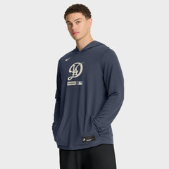 Los Angeles Dodgers Nike City Connect Dri-FIT Long Sleeve Hooded T-Shirt for sale