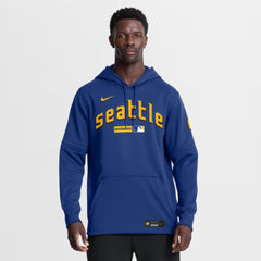 Seattle Mariners Nike Authentic Collection City Connect Therma-FIT Hoodie Online