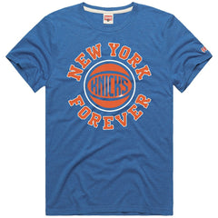 NBA - New York Knicks Homage Forever Tri-Blend T-Shirt - Blue