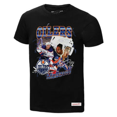 Connor McDavid Edmonton Oilers - Mitchell & Ness 2.0 Player Graphic T-Shirt Black