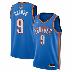 Nike - Alex Caruso Oklahoma City Thunder Unisex 2025 NBA Finals Swingman Jersey - Icon Edition - Blue