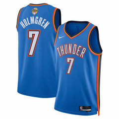 Nike - Chet Holmgren Oklahoma City Thunder Unisex 2025 NBA Finals Swingman Jersey - Icon Edition - Blue